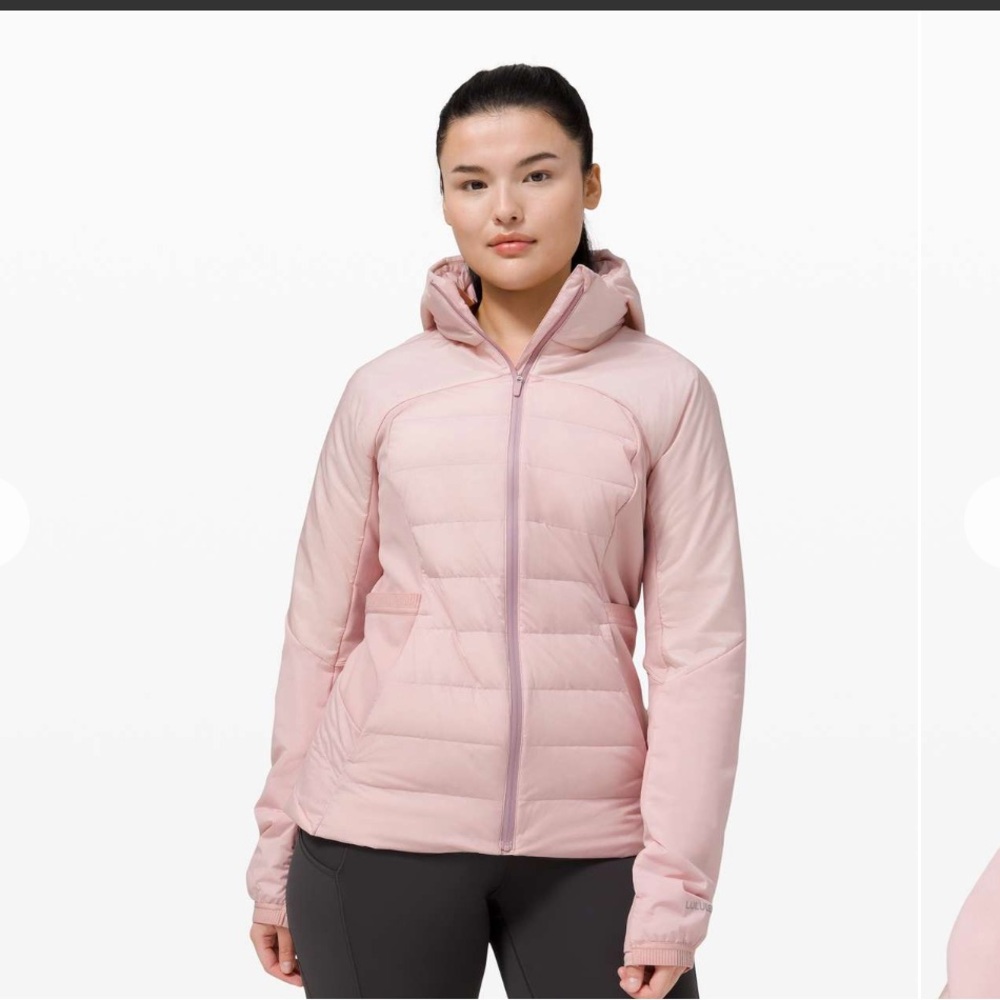 lululemon athletica Down For It All Porcelain Pink Puffer Jacket